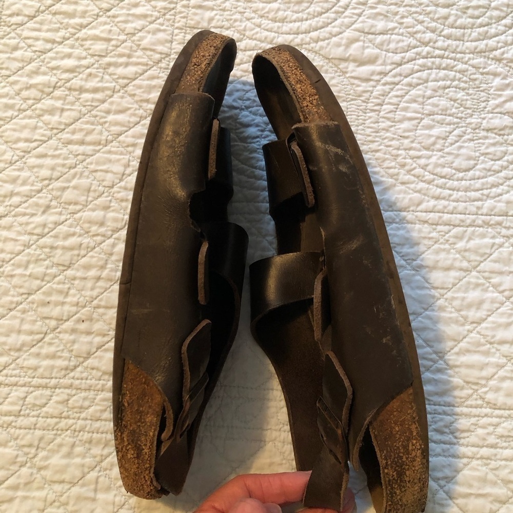 Birkenstock Milano leather sandals. Size 10. - Picture 10 of 11